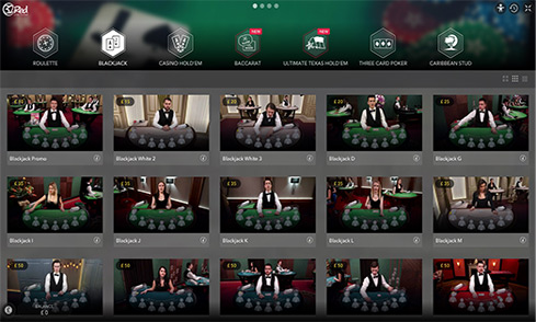 32Red Live Casino Games