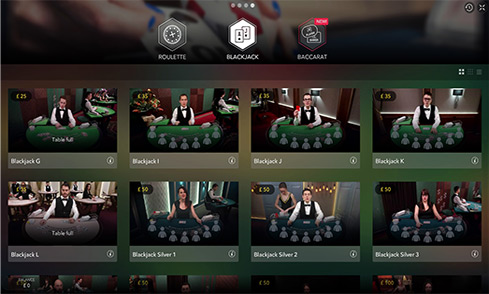 Live Dealer Games at Karamba Casino